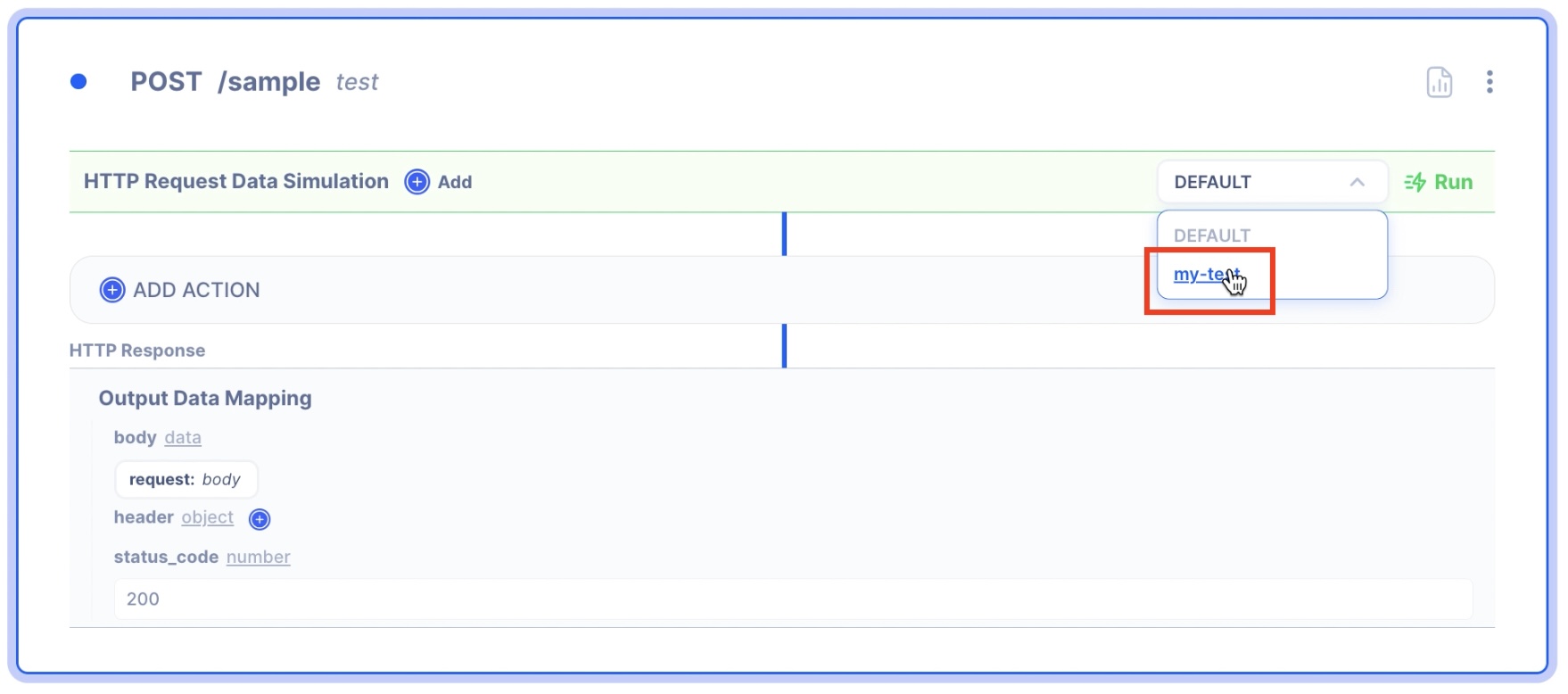 Select Simulation